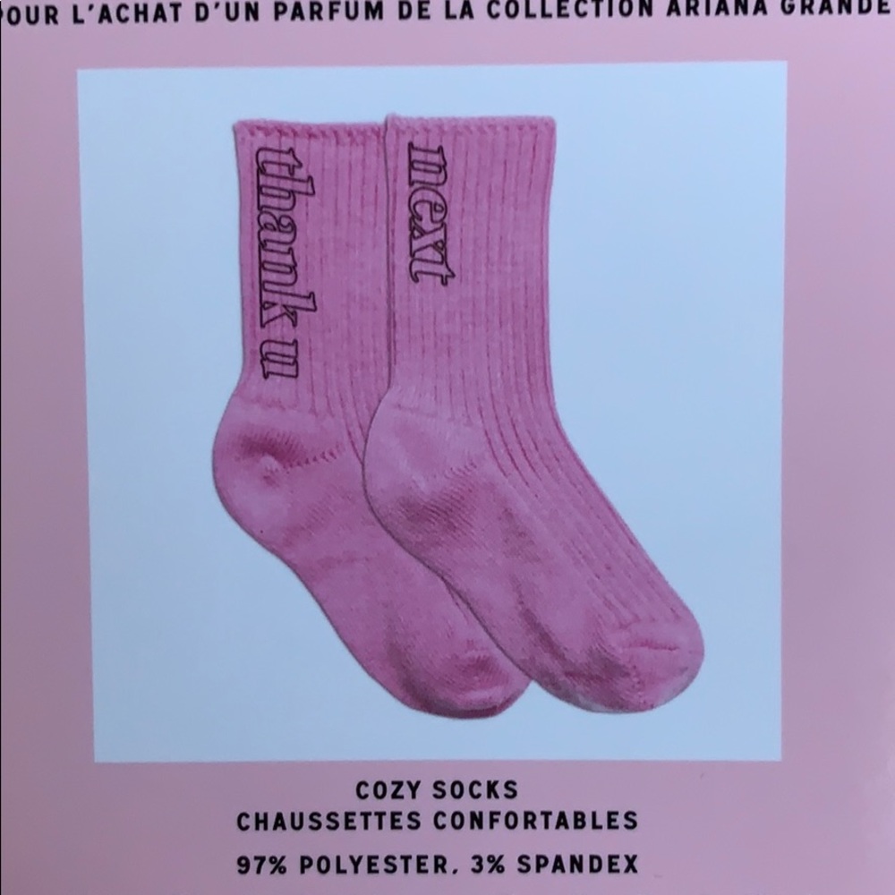 Ariana Granda socks, Thank you next